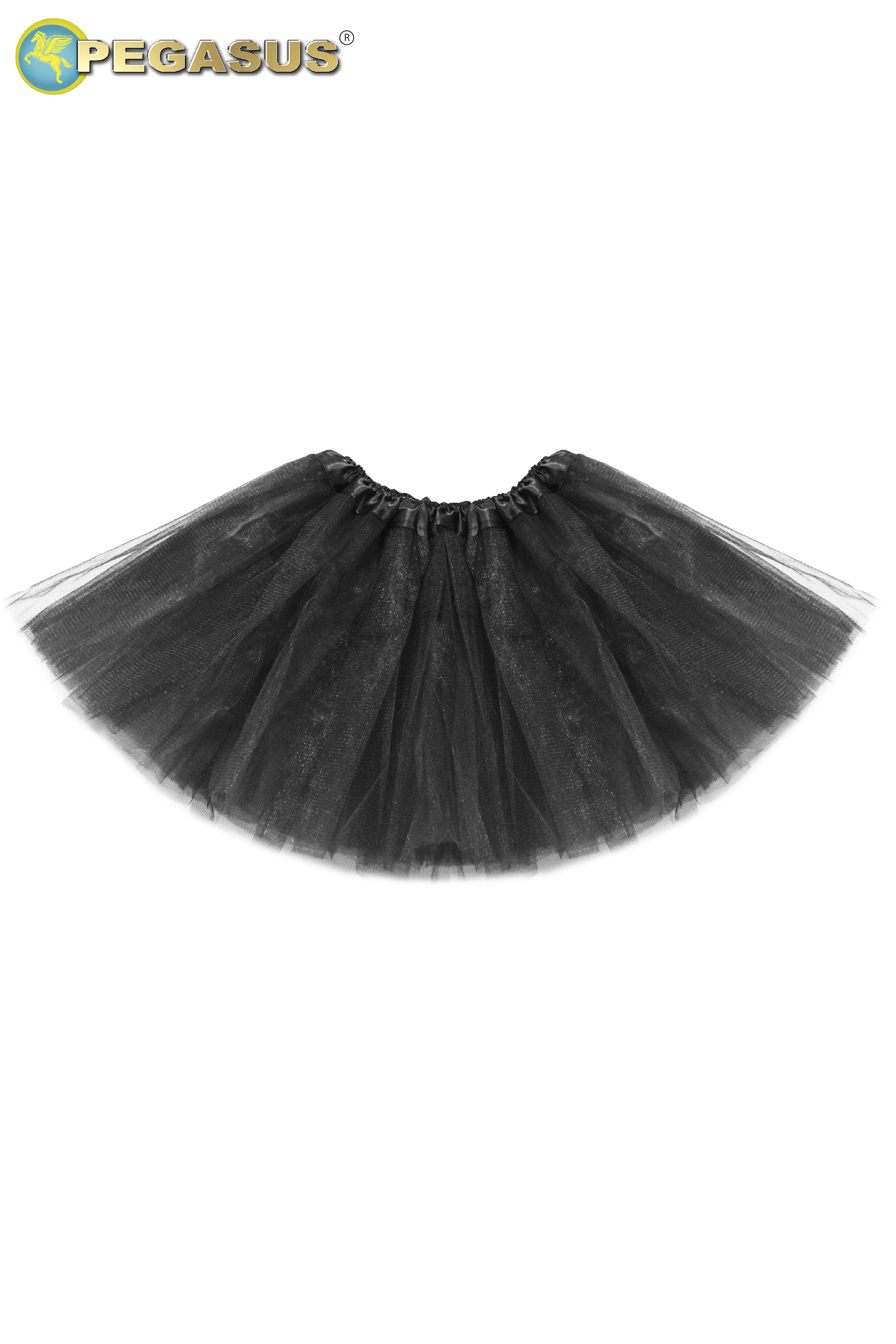 GONNA TULLE ADULTO NERO